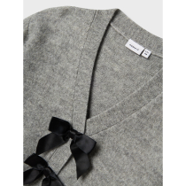 NAME IT Strik Cardigan Rina Grey Melange